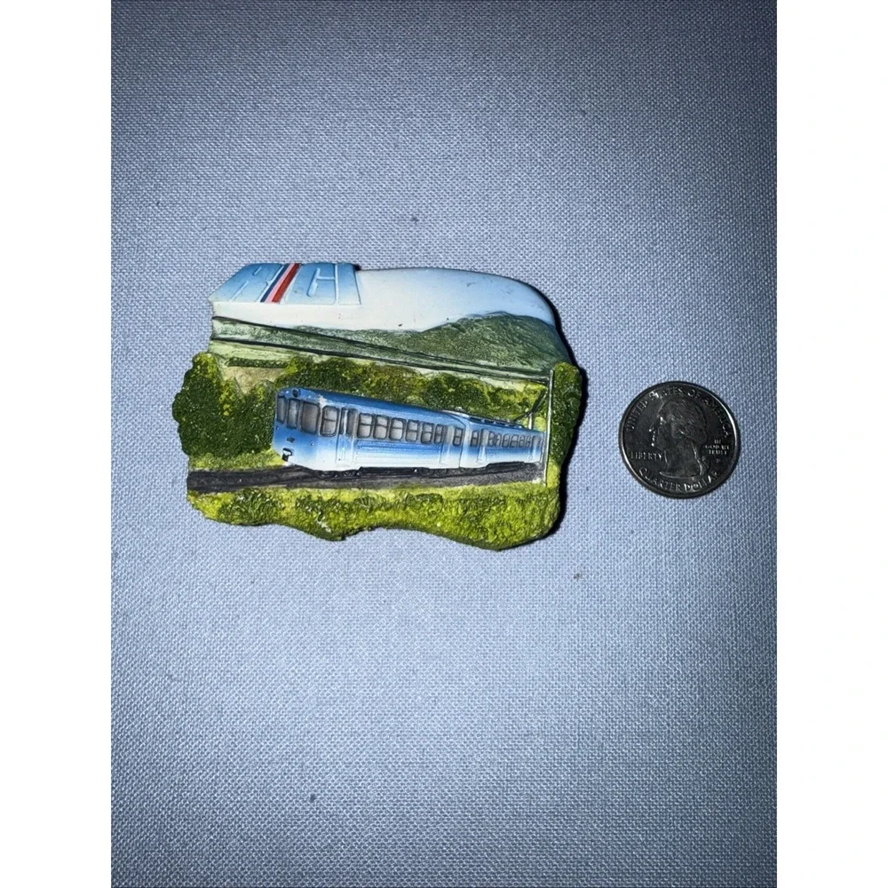 Rigi‎ Mountain Railway in Switzerland Vintage Fridge Magnet